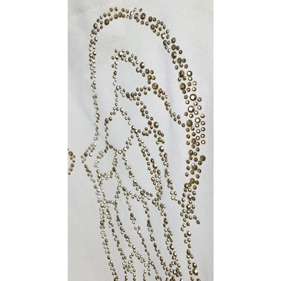 Victoria's Secret Heavenly Studded Angle Wings Beach Tote Bag NWT - Picture 3 of 7